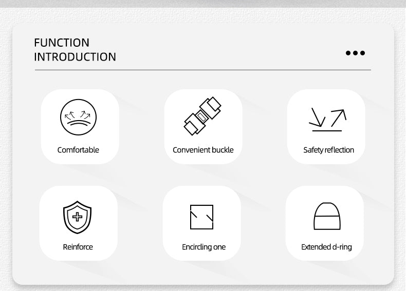 ComfortWalk™ No-Pull Reflective Harness